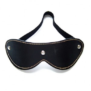 Mask Black Leatherette